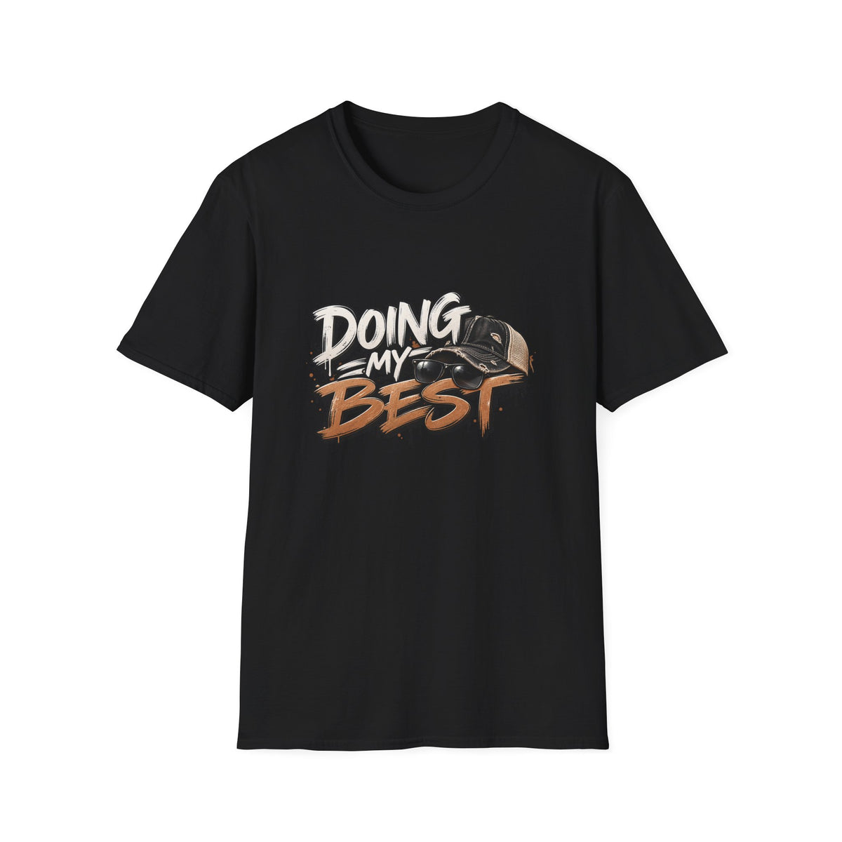 Doing My Best T-Shirt - Motivational Street Art Graphic Tee