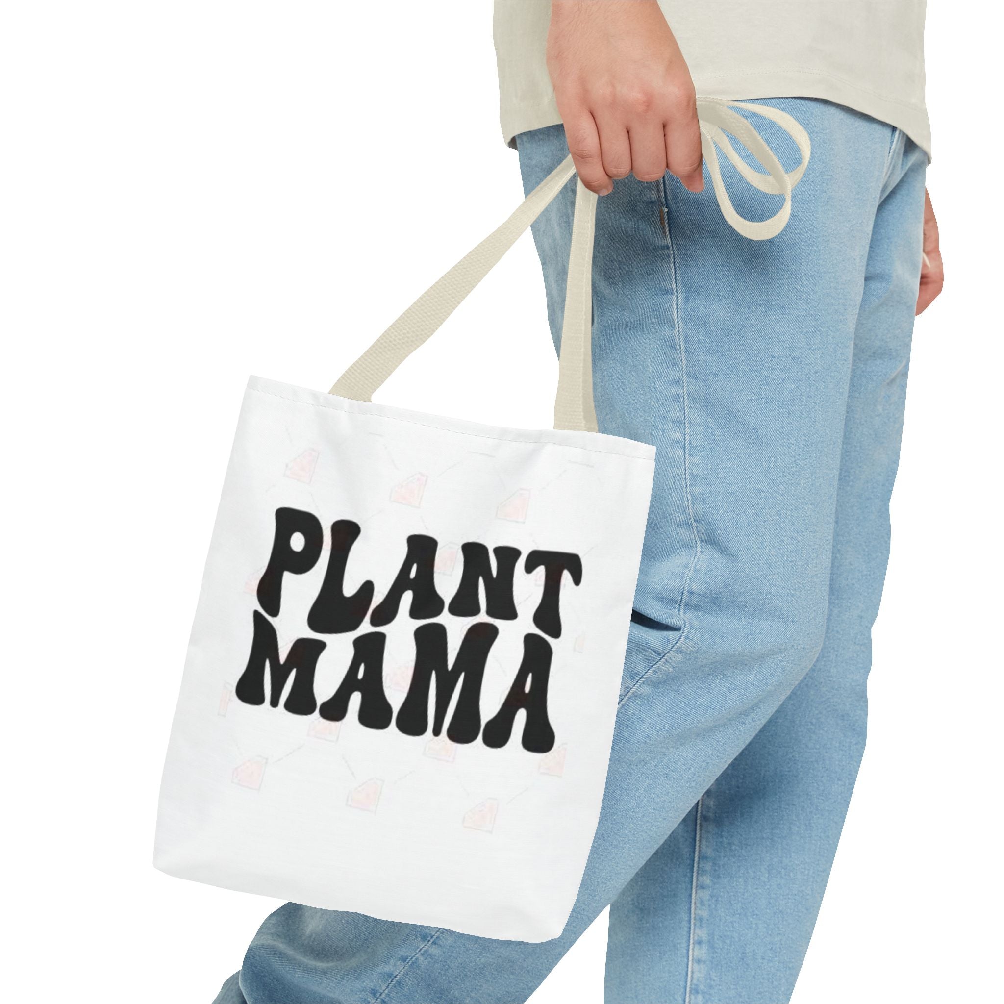 Plant Mama Tote Bag — Floral Plant Mom Canvas Carryall
