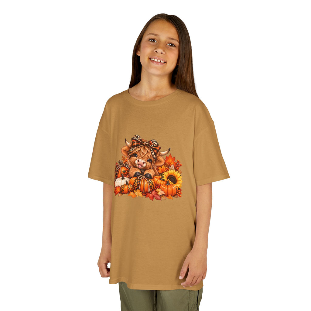 Kids Thanksgiving Harvest Pumpkin Tee