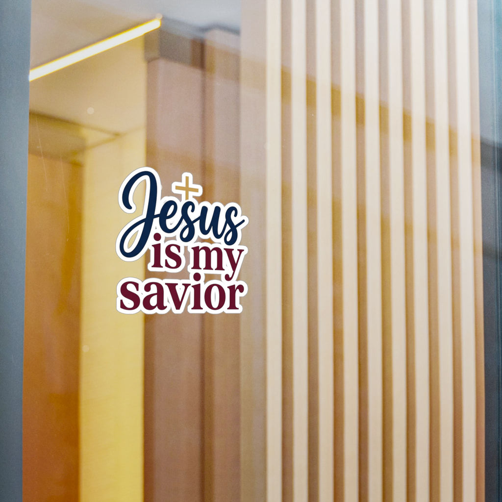 Jesus Is My Savior Vinyl Sticker