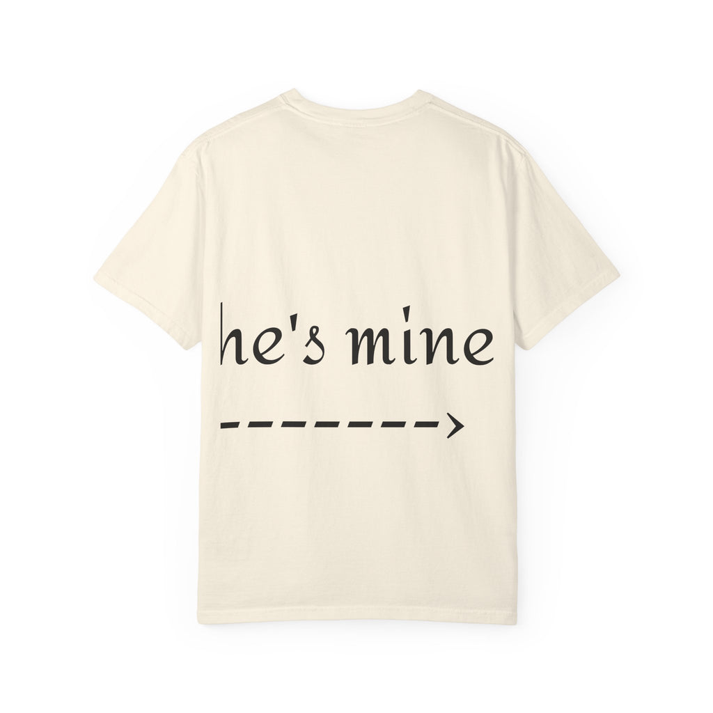 Graphic T-Shirt — "I Ride His Face / He's Mine" Couples Tee