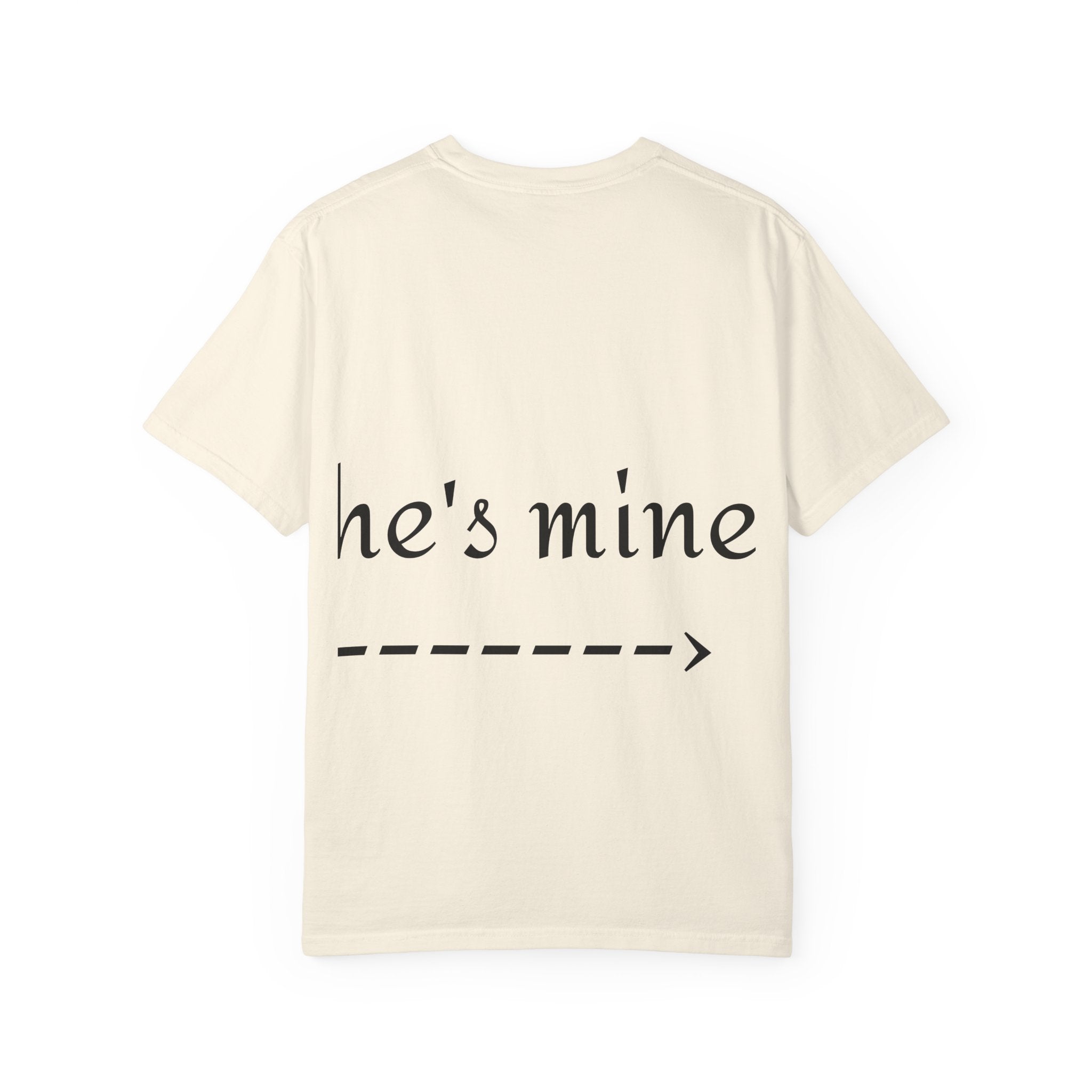 Graphic T-Shirt — "I Ride His Face / He's Mine" Couples Tee