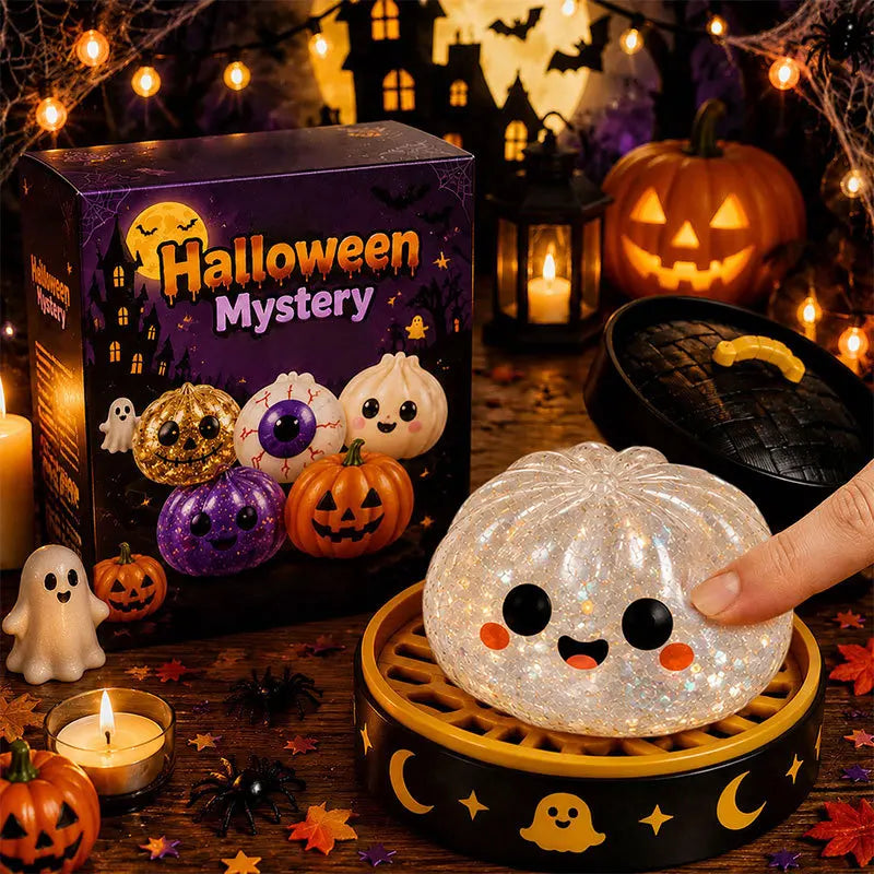 Halloween Ghost Dumpling Pressure Squishies Slow Rising