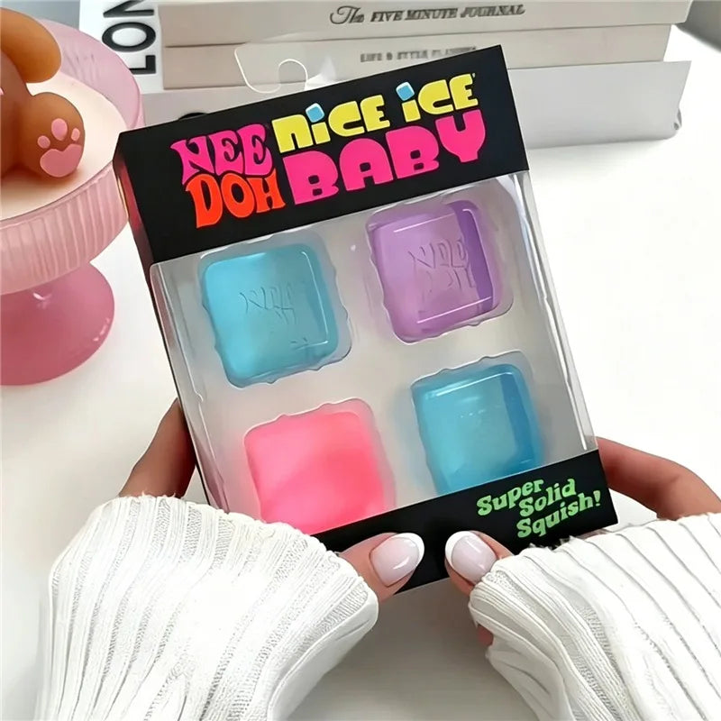 Needoh Halloween Teenie Mini Ice Cube 4Pack