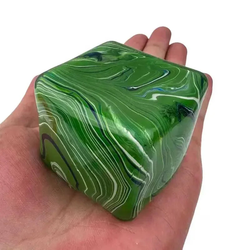 Stress-relief Toy Cube Filled with Gel Stretchable Ball