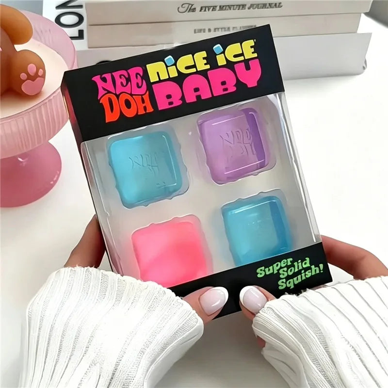 Needoh Halloween Teenie Mini Ice Cube 4Pack