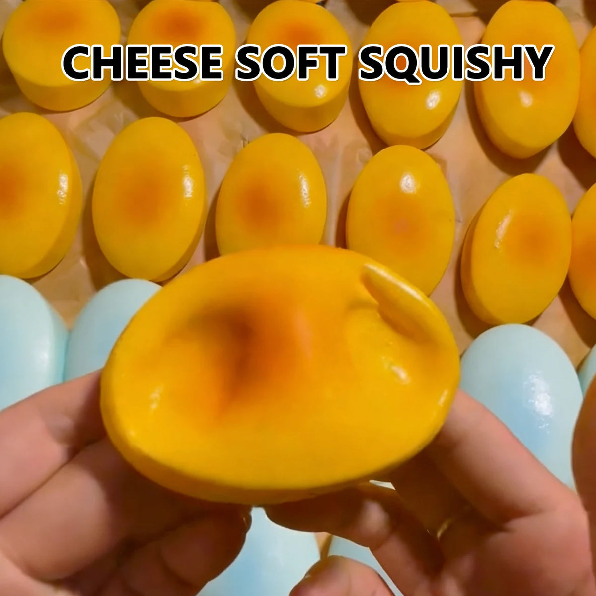 Squishy Cheese Shape Squeeze Toy Soft Slow Rising