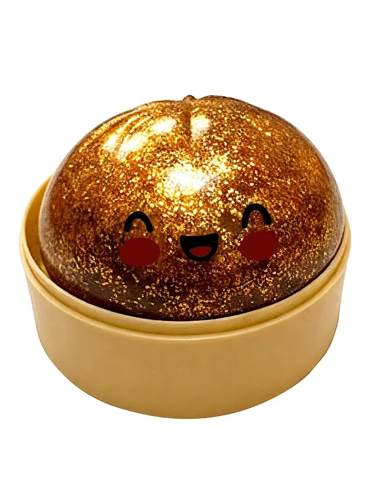 Dumpling Squishy ULTRA RARE Gold Glitter Hidden Edition