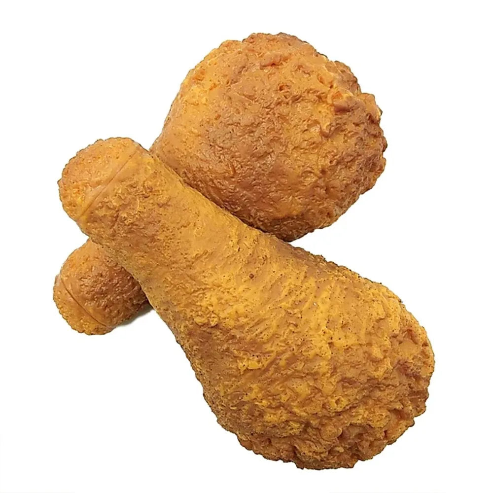 1PC Simulation Fried Chicken Drumstick Squishy Toy