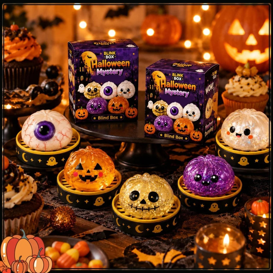 Halloween Ghost Dumpling Pressure Squishies Slow Rising
