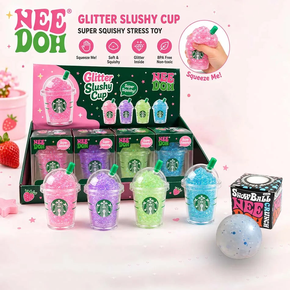 NeeD Doh Stress-relief drink cup Bilnd Box Squeeze Toy