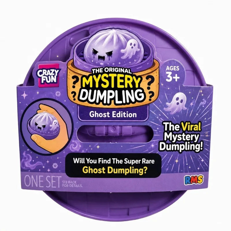 2026NEW Glitter Halloween Ghost Dumplings Squishy