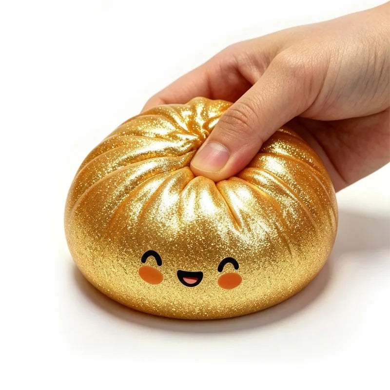 New Glitter Dumpling Colorful Simulation Steamed Bun