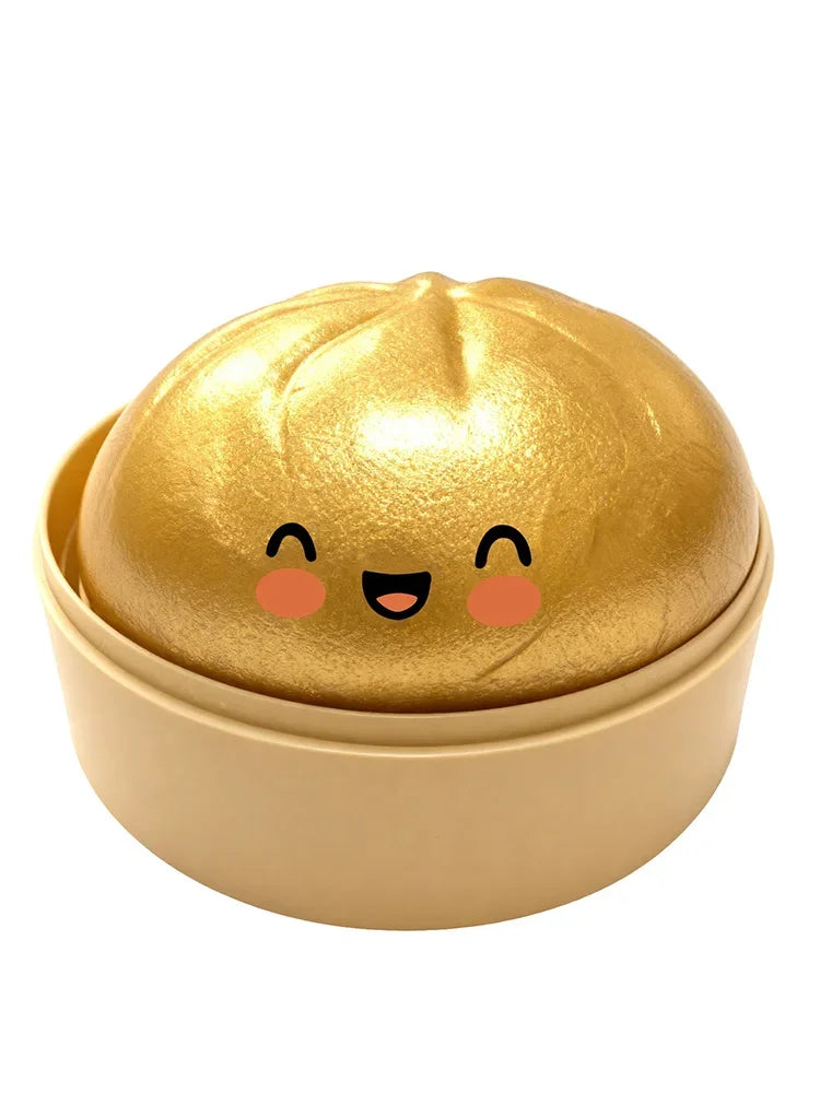 Dumpling Squishy ULTRA RARE Gold Glitter Hidden Edition