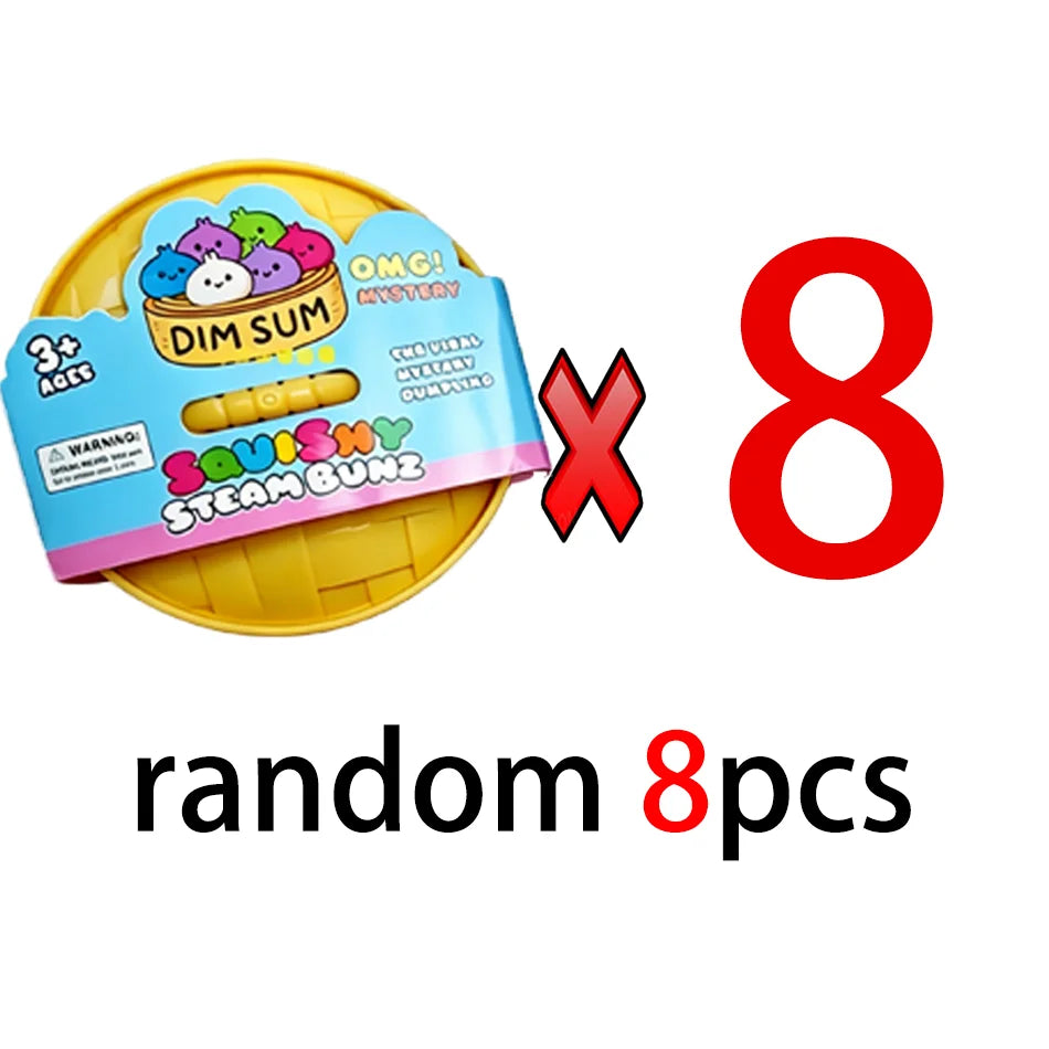 Glitter Dumpling Squishy with Box