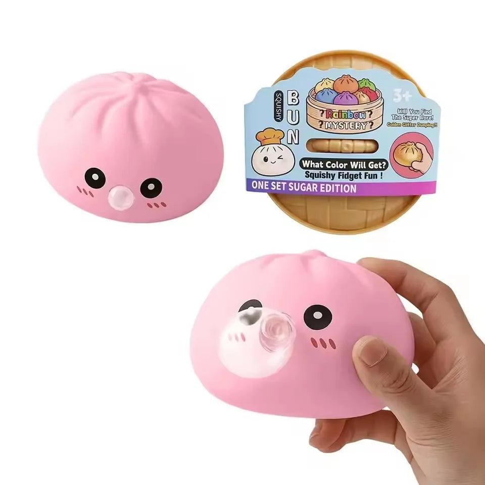 Dumpling Squishy ULTRA RARE Gold Glitter Hidden Edition