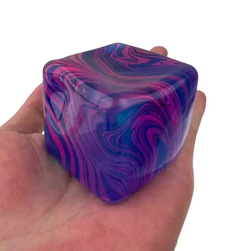 Stress-relief Toy Cube Filled with Gel Stretchable Ball