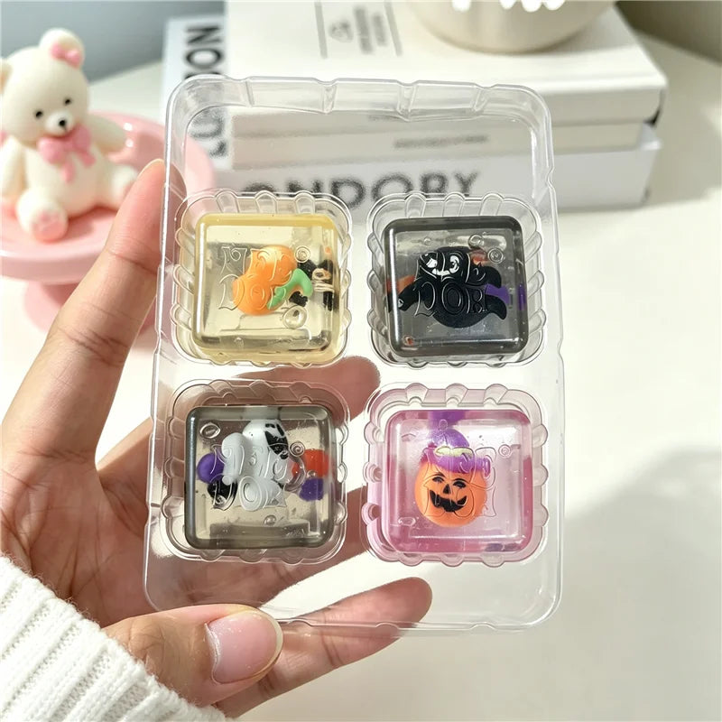 Schylling Needoh Halloween Limited Edition Mini Nice Ice Cube 4Pack