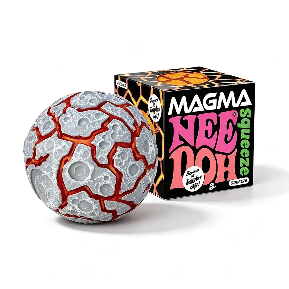 New Product NeeDoh Glitter Magma Ball Crunch