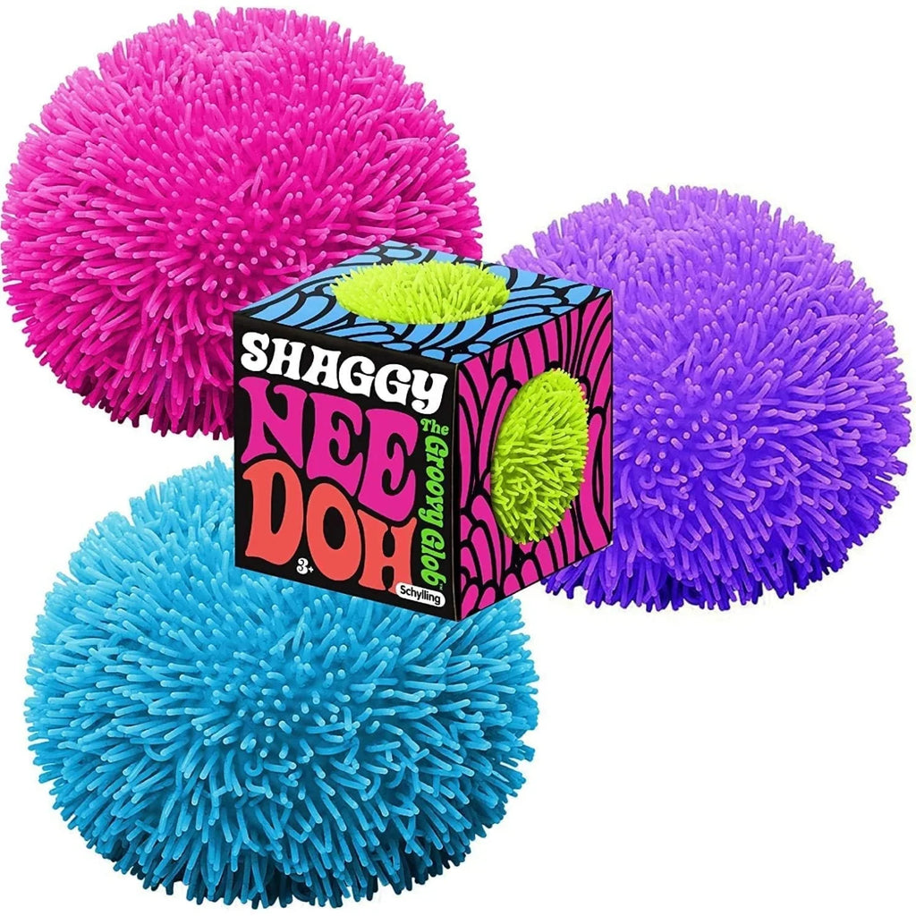 Needoh Fuzz Ball Stress Teenie 3 Pack