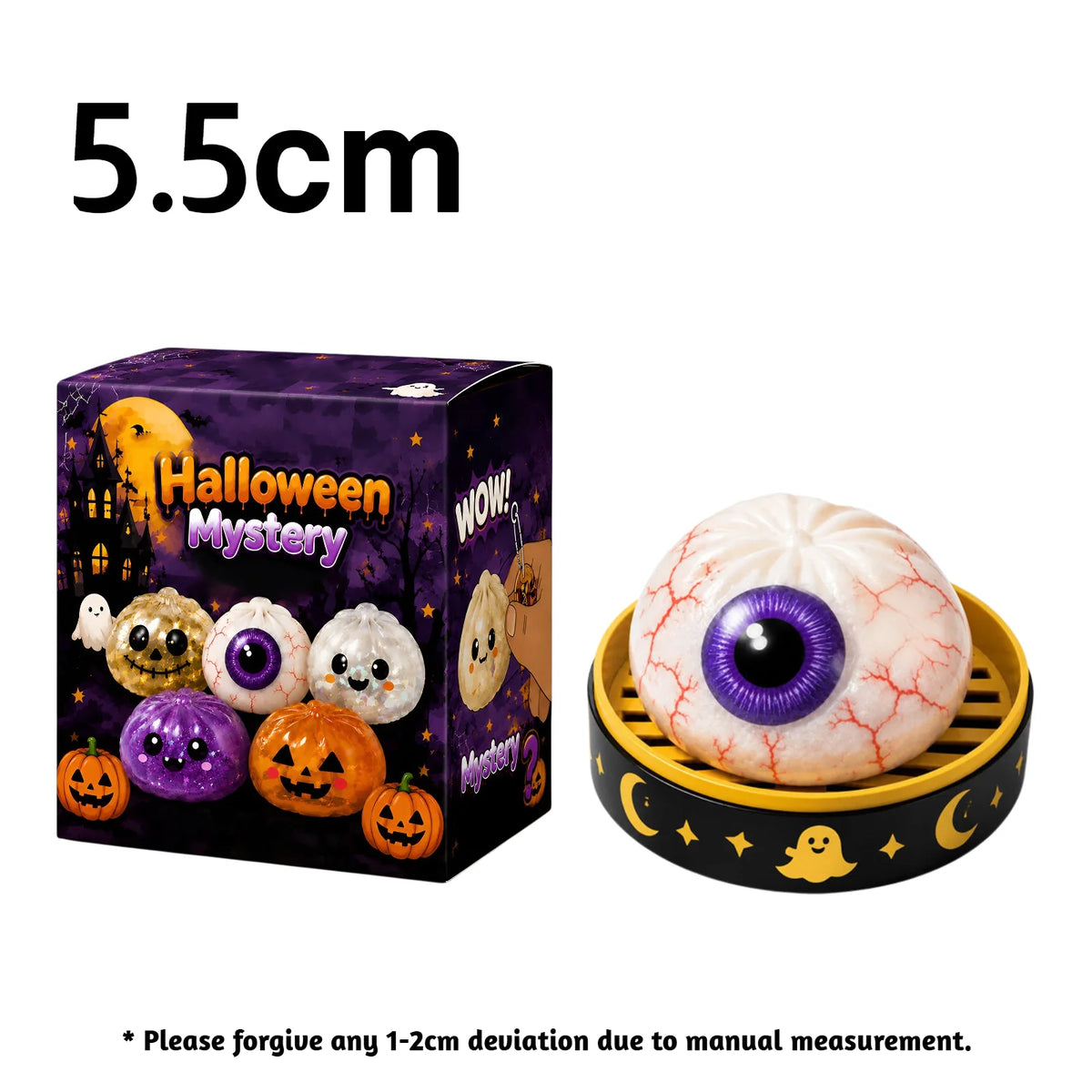 Halloween Ghost Dumpling Pressure Squishies Slow Rising