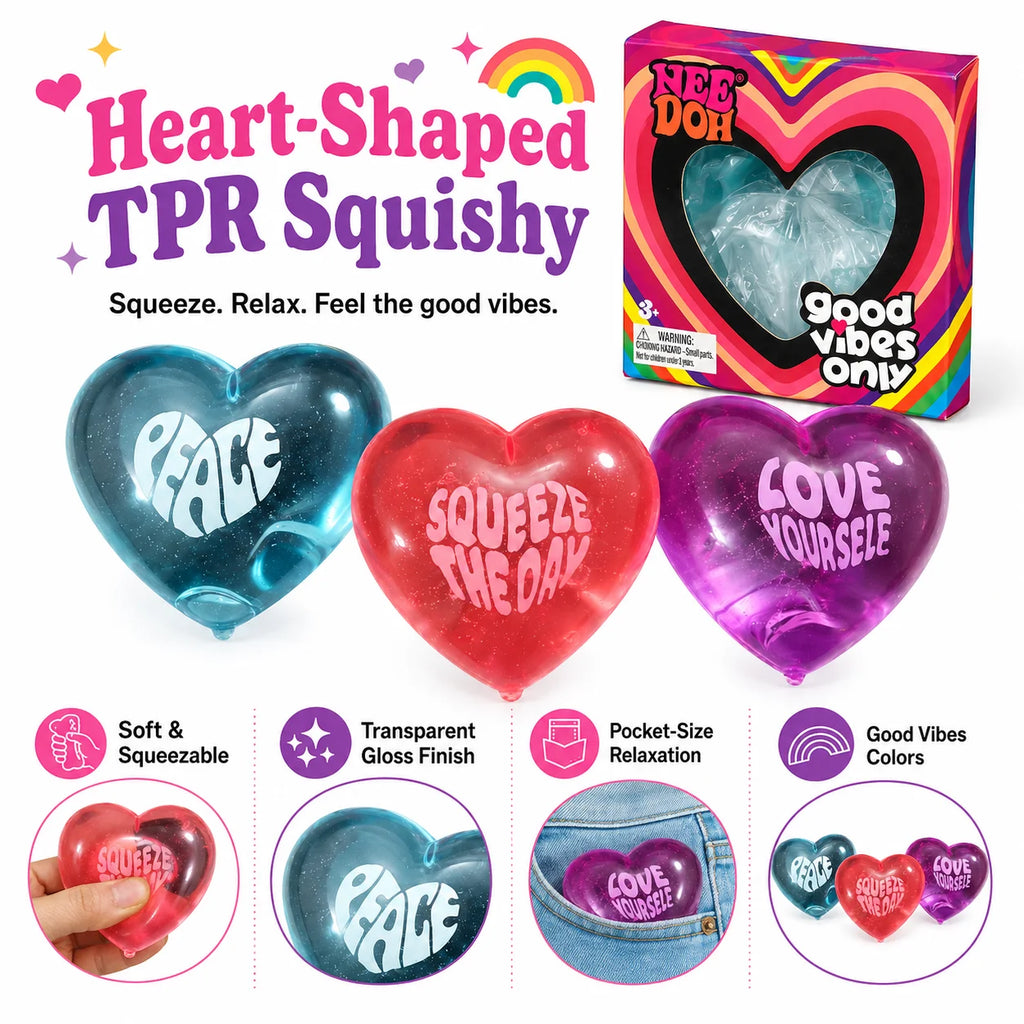 NeeDoh's Hot New Heart-Shaped Pinch Toy