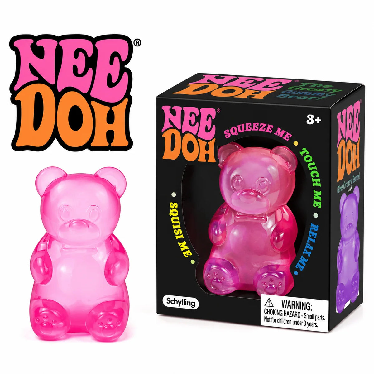 NEEDOH Soft Gummy Bear Fidget Squeeze Toy