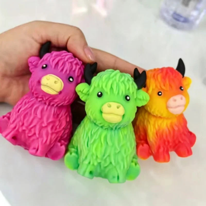 NeeDoH Scottish Highland Cow Squishy