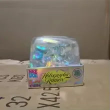 Needoh Holographic Ribbon Squeeze Sensory Colorful Knead Stretch