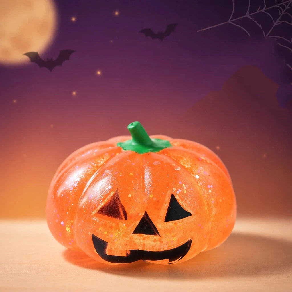 Pumpkin Maltose Pressure Ball Wet Toy