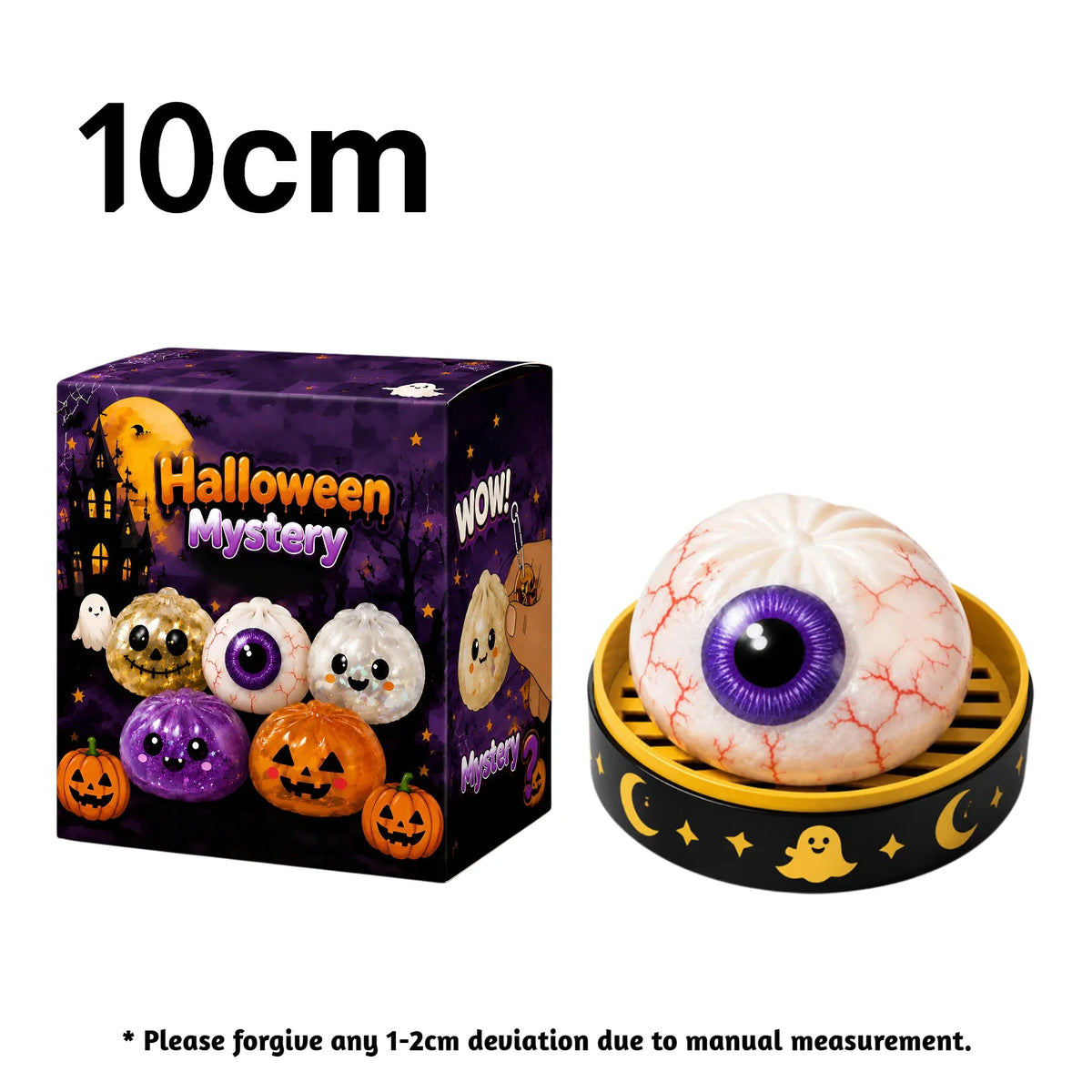 Halloween Ghost Dumpling Pressure Squishies Slow Rising
