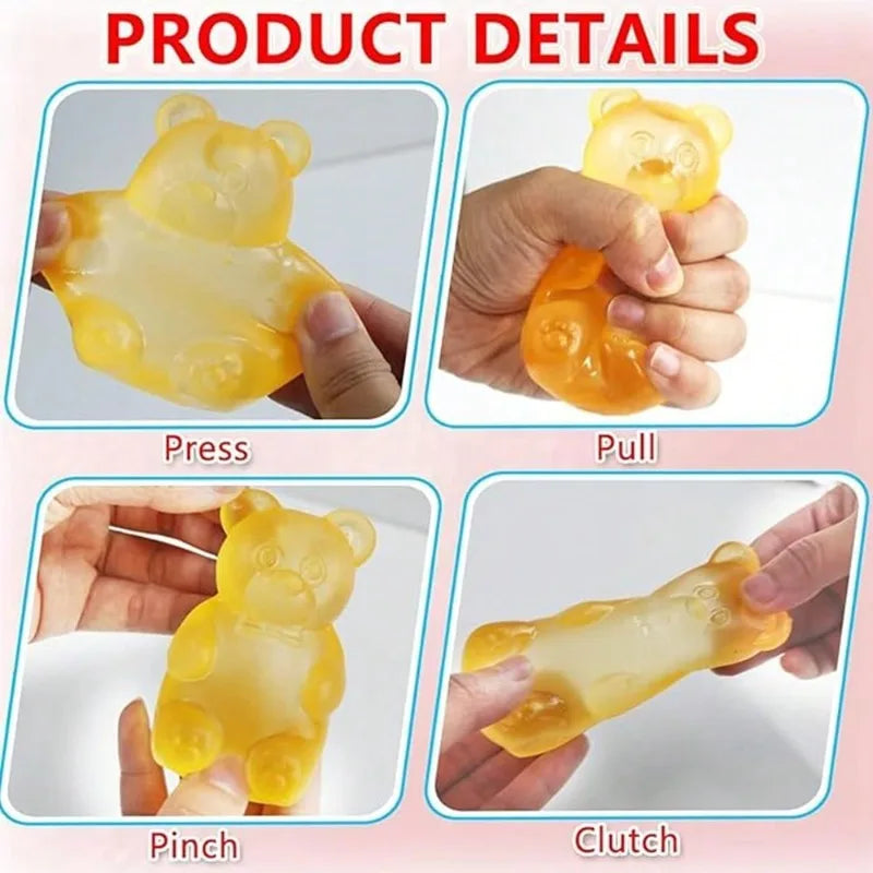 NEEDOH Soft Gummy Bear Fidget Squeeze Toy
