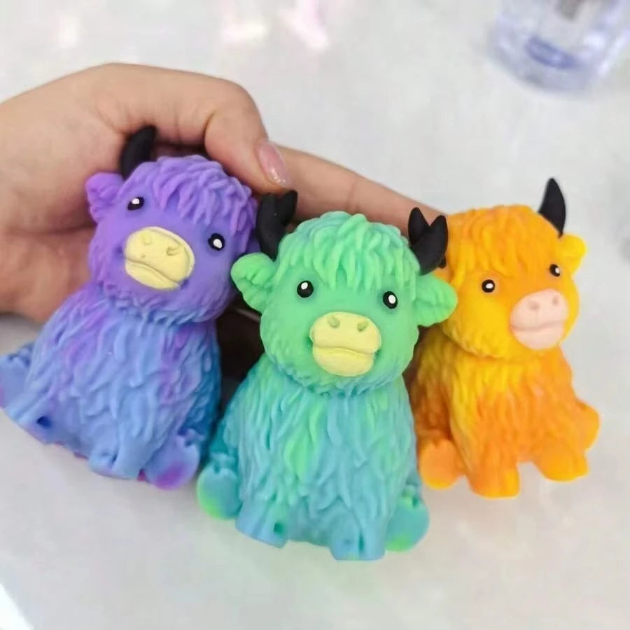 NeeDoH Scottish Highland Cow Squishy