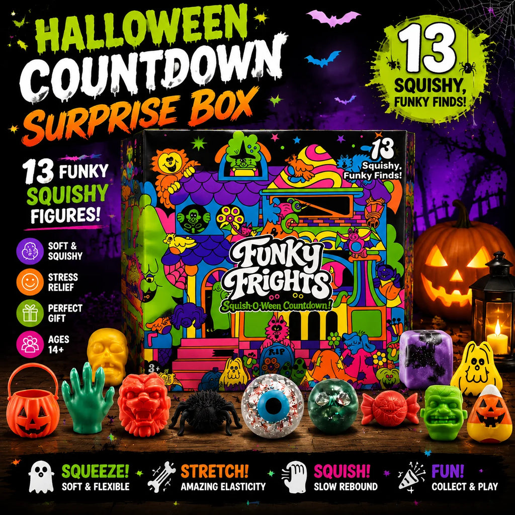 Needoh New Funky Frights Halloween Advent Calendar 13 Days