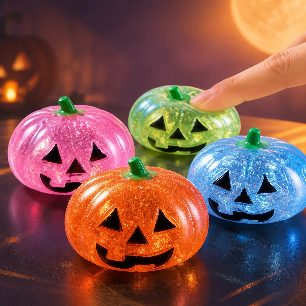 Pumpkin Maltose Pressure Ball Wet Toy