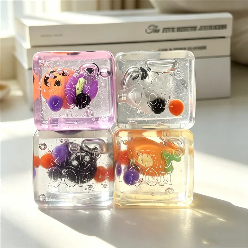 Schylling Needoh Halloween Limited Edition Mini Nice Ice Cube 4Pack