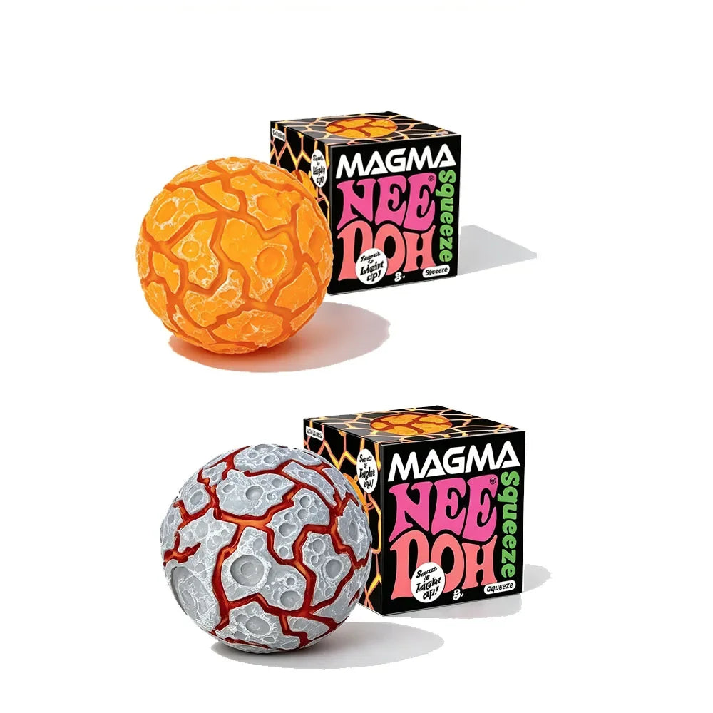 New Product NeeDoh Glitter Magma Ball Crunch