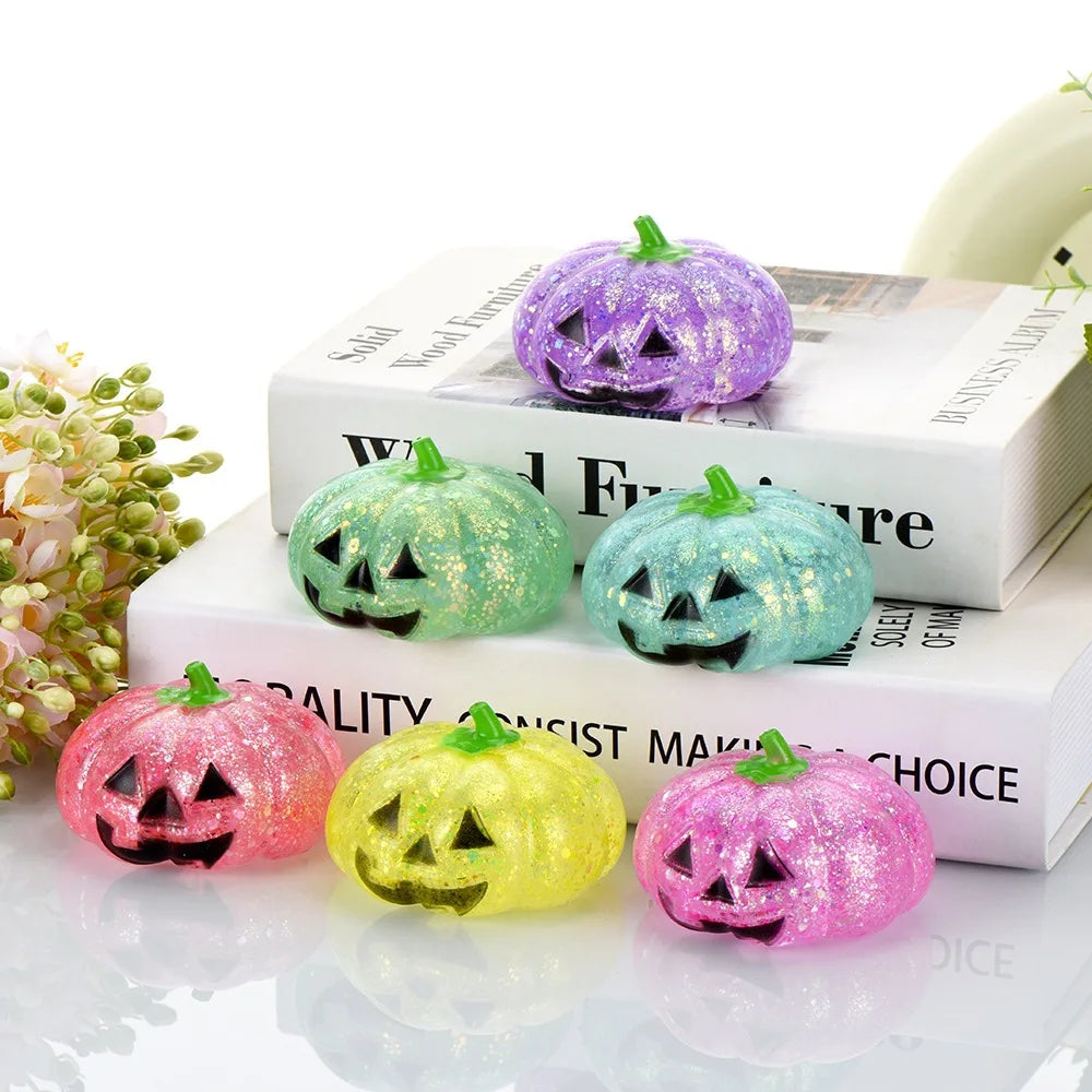 Pumpkin Maltose Pressure Ball Wet Toy