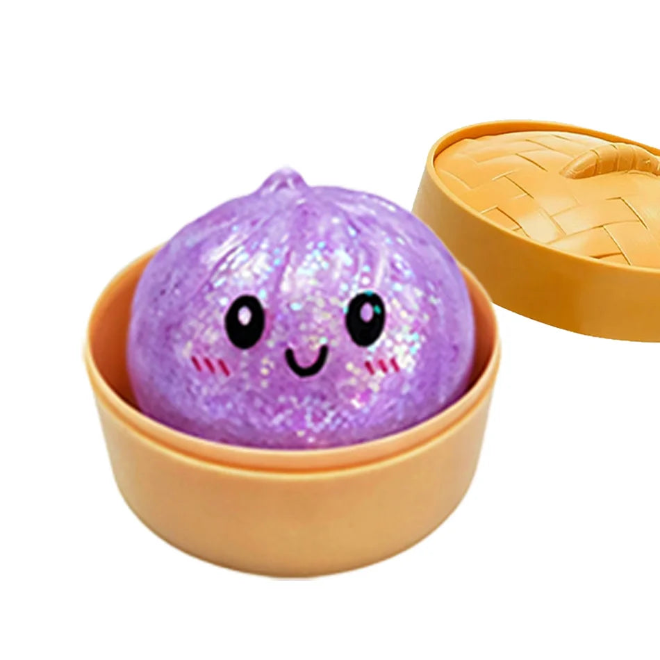 Glitter Dumpling Squishy with Box