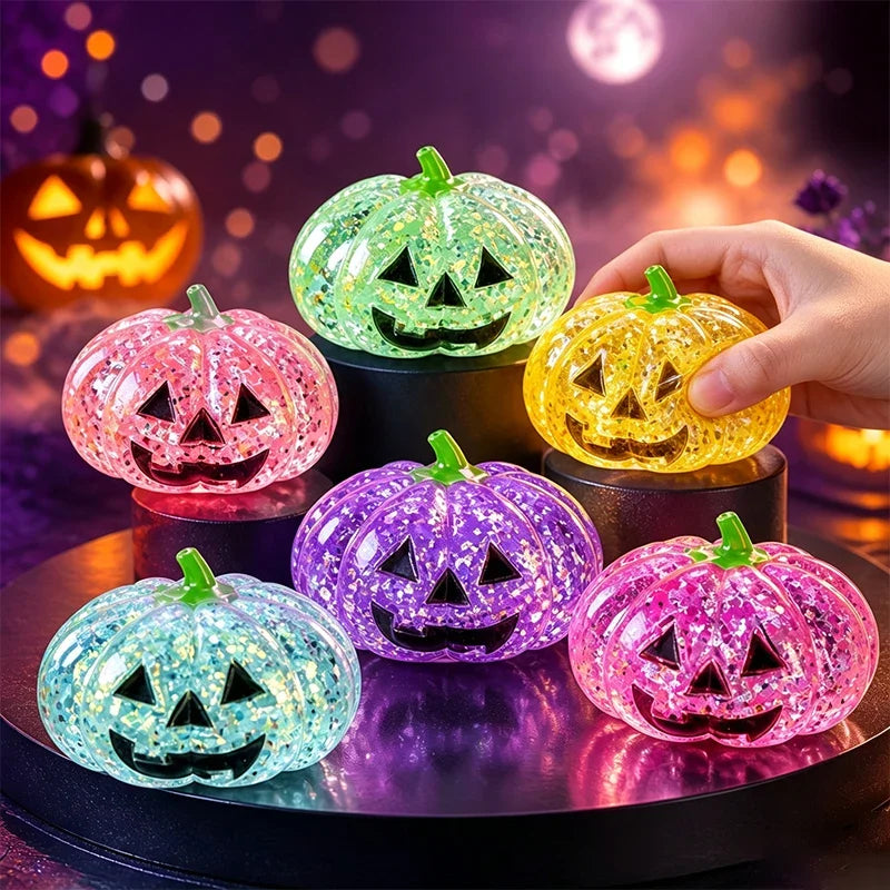 Pumpkin Maltose Pressure Ball Wet Toy