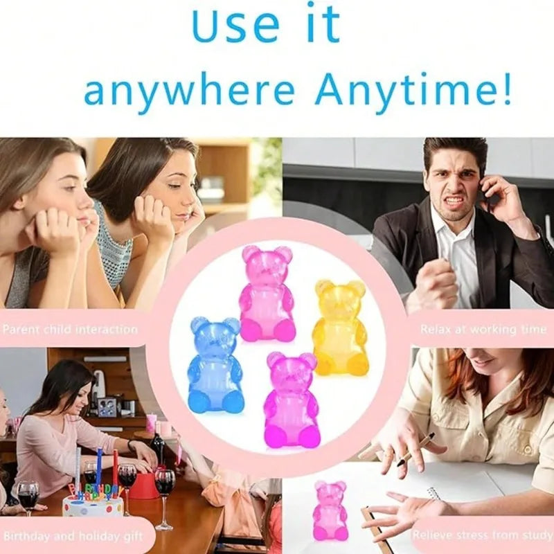 NEEDOH Soft Gummy Bear Fidget Squeeze Toy