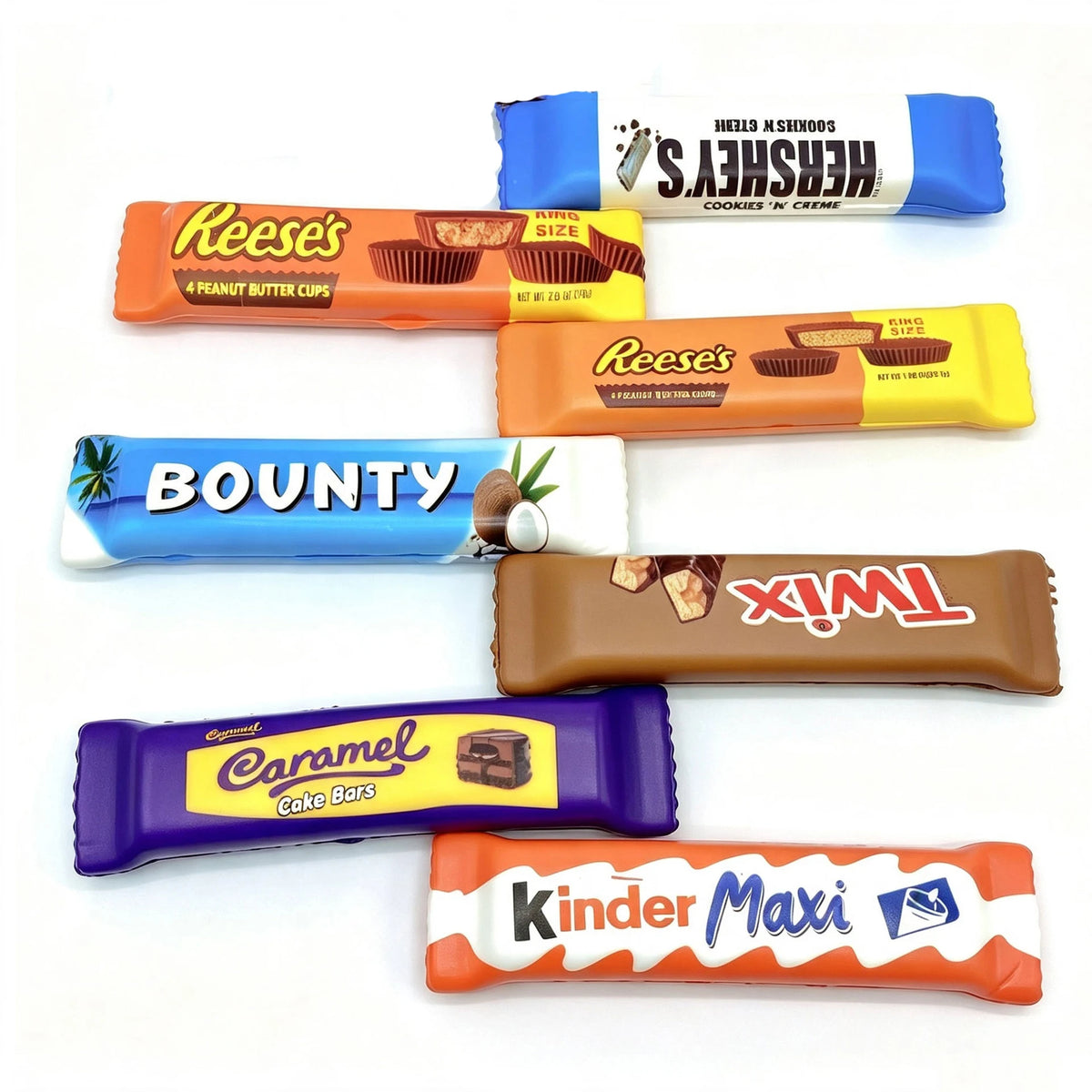 1/8PCS Simulation Chocolate Butter Sticks Squishy Toys