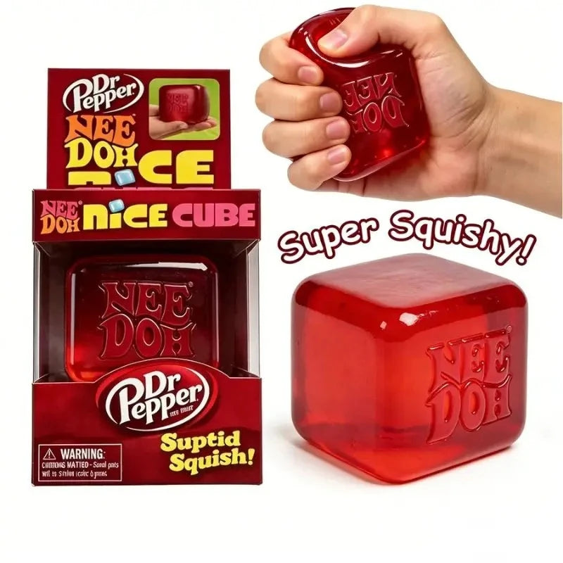 NeeDoh Nice Cube Fidget Squish Toy