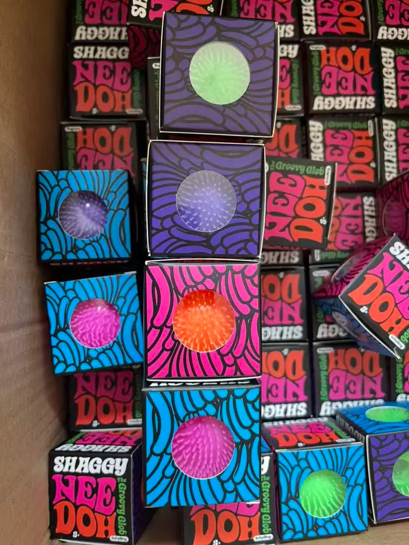 Needoh Fuzz Ball Stress Teenie 3 Pack