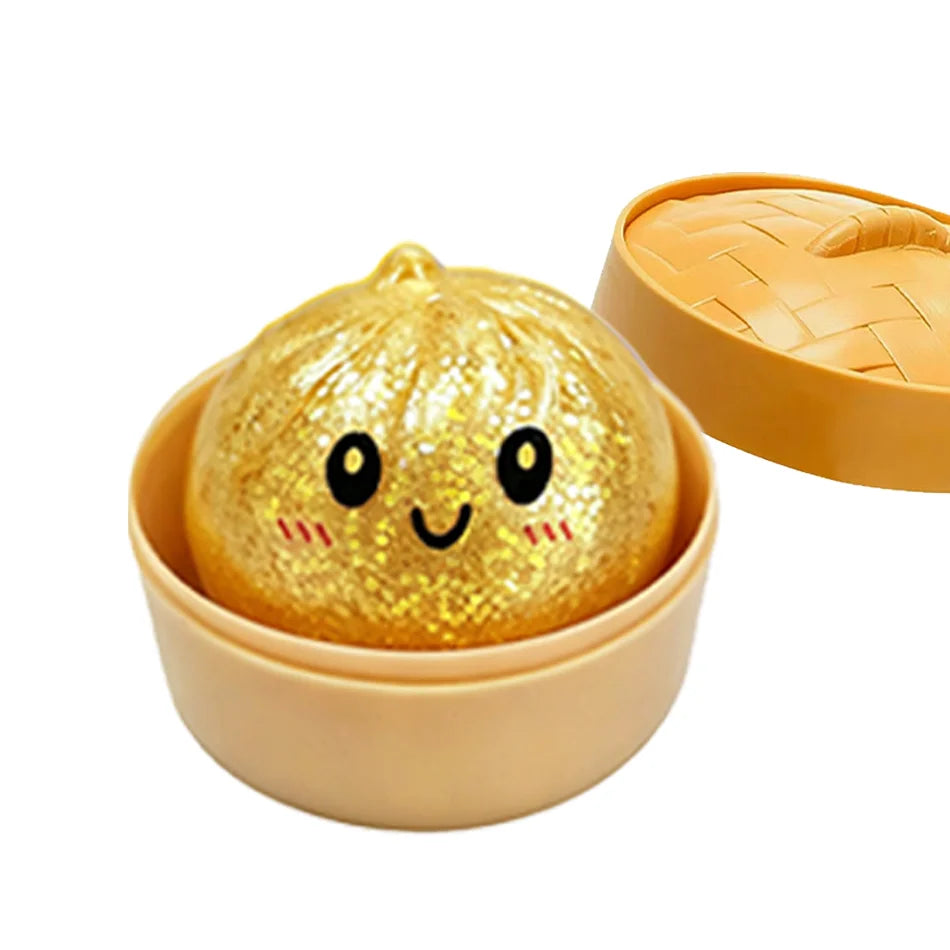 Glitter Dumpling Squishy with Box