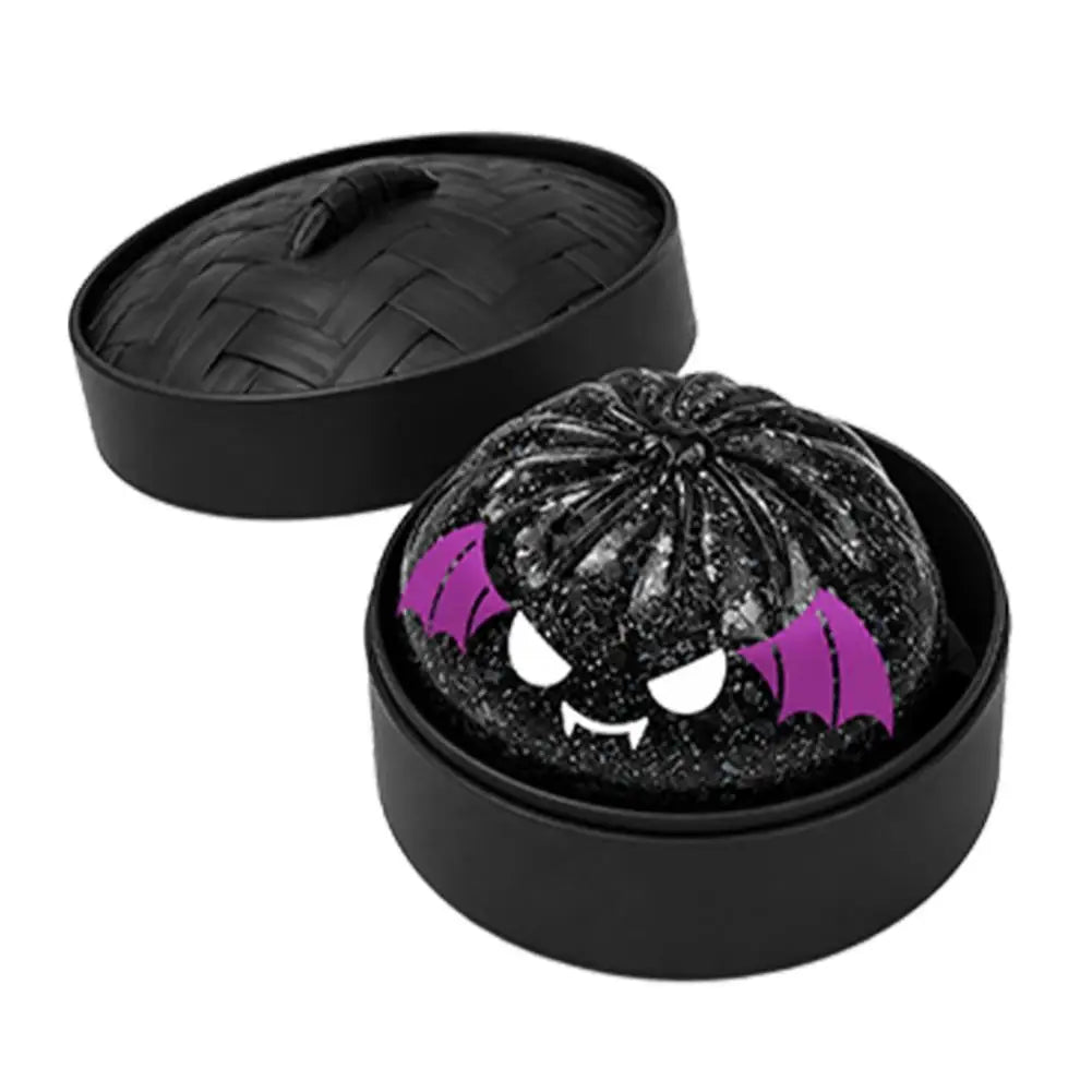 Halloween Dumpling Stress Toy Glitter Halloween Dumpling Pressure Dumpling Squishie Stress Relief Fidget Toy for Adults Gift