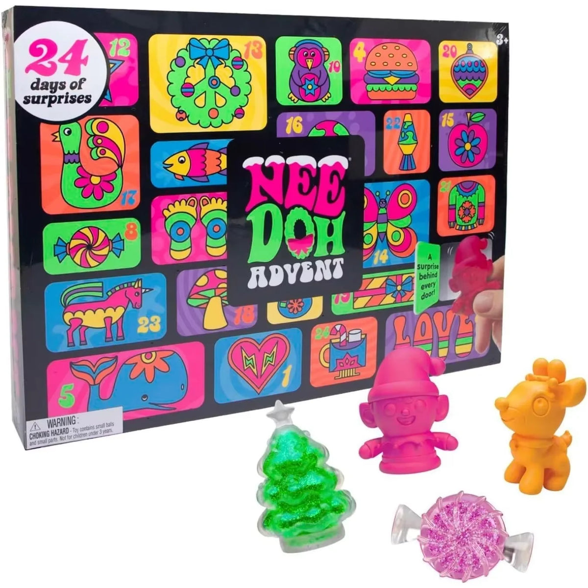Needoh New Funky Frights Halloween Advent Calendar 13 Days