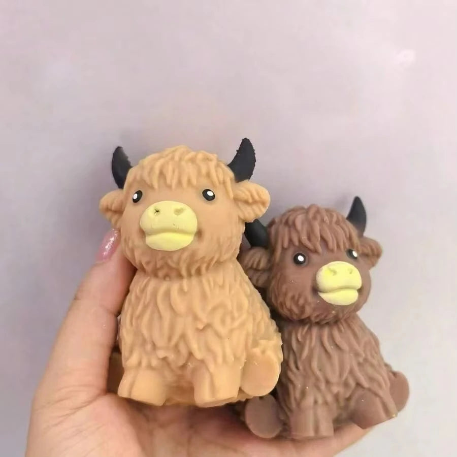 NeeDoH Scottish Highland Cow Squishy