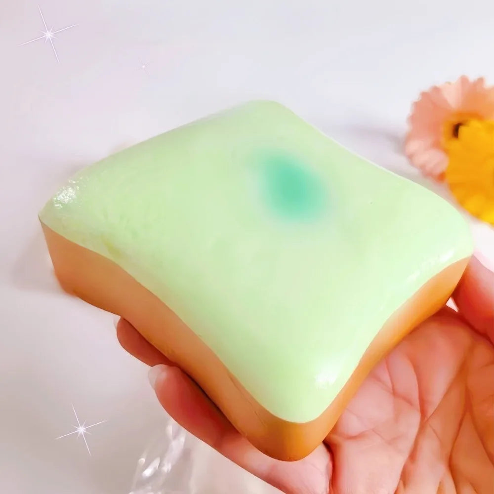 Simulation Butter Toast Bread Squishy Toys