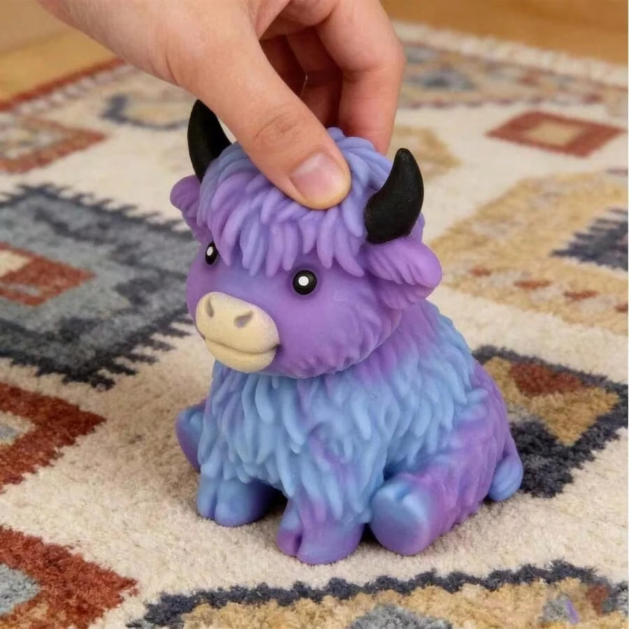 NeeDoH Scottish Highland Cow Squishy